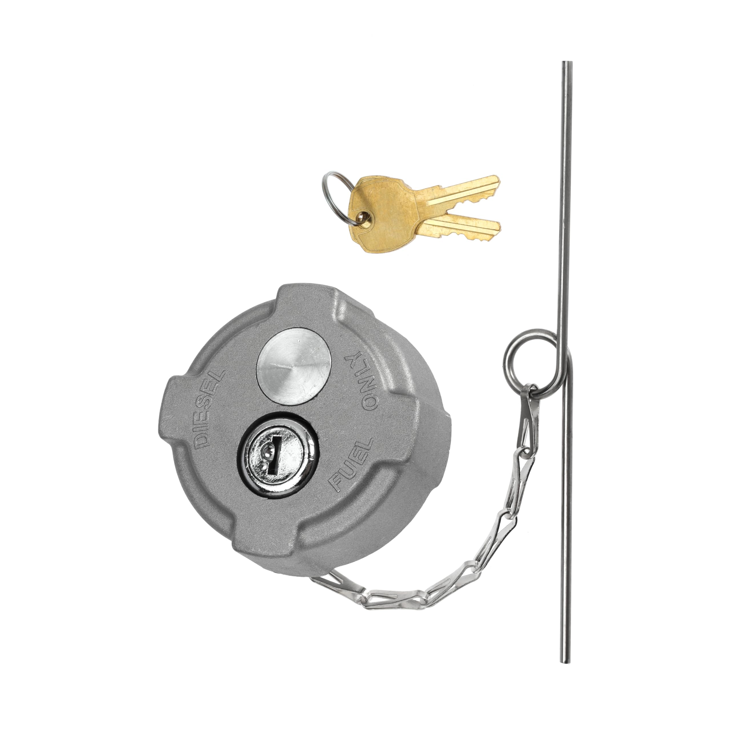 View 1 of 1PC 2 1/4" Locking Fuel Cap Replace FTA-C02 FTA-N-04 FTA-N6-16