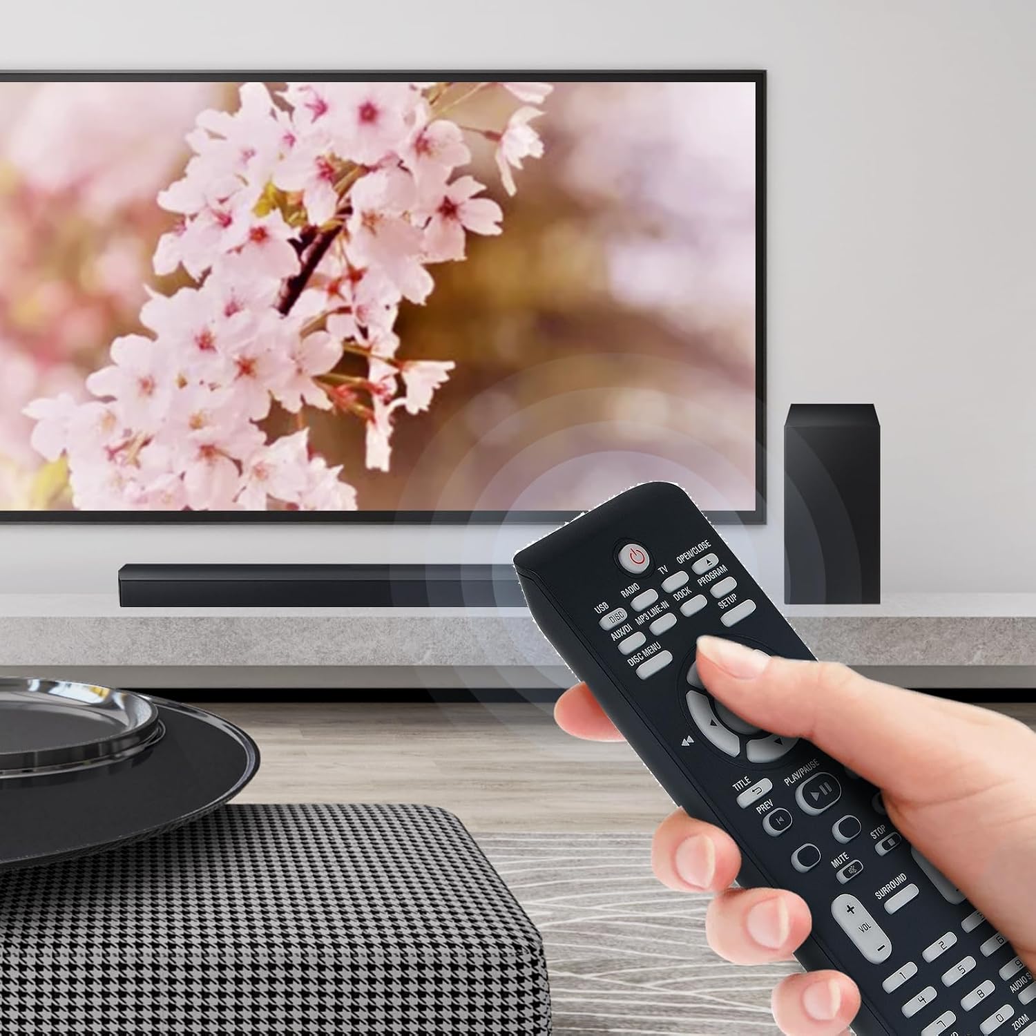 996510001263 Replace Remote Control Compatible with Philips Home Theater image 2