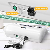 Vista 7 de Ionic Foot Bath Detox Machine, Foot Detox Mahcine SPA for 2 Users with MP3 Music Player, Including 2 Earphones, 2 Wrist Straps, 2 Arrays, 5 Foot