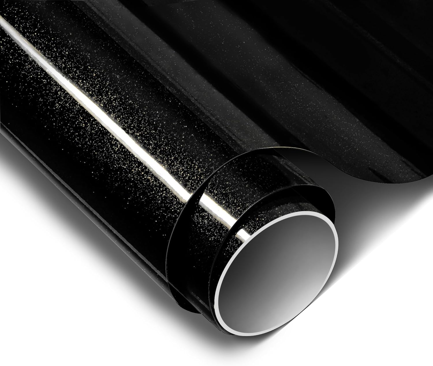 ColorFusion PPF by VViViD, Gloss Metallic Black Dry Apply PPF Vinyl Car Wrap Roll 1ft x 5ft 1ft x 5ft Gloss Metallic Black