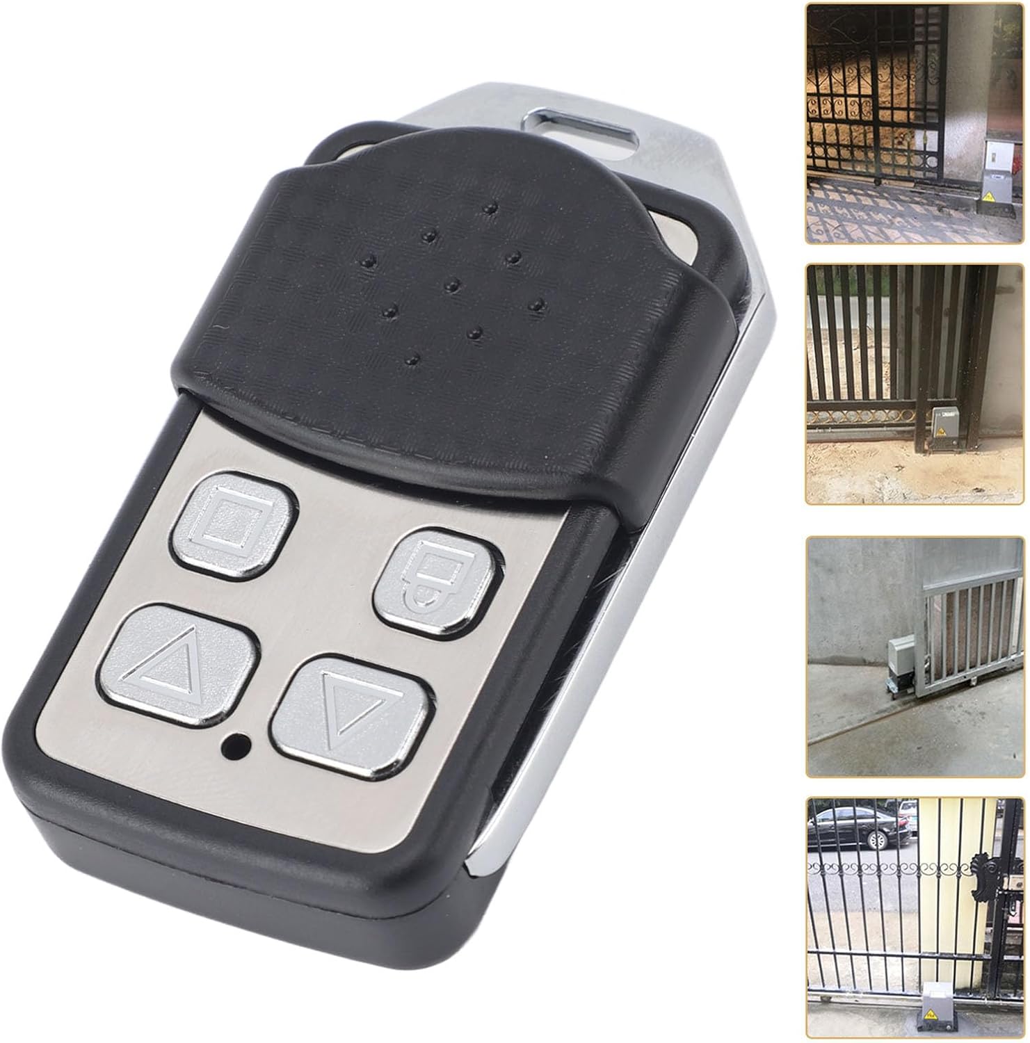 Automatic Door Remote Control Learning Code Controller for Swing Gate, Garage with Simple Operation, Signal, Compact Design for Motor, Shops, Splayed Door Opener,