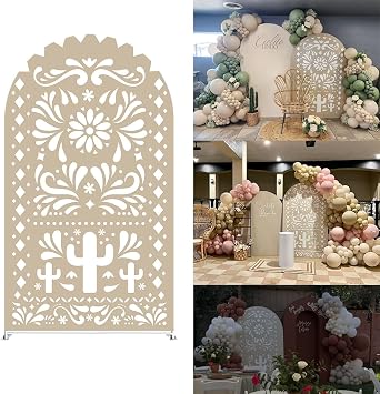 Arch Backdrop Cover Birthday Party Baptism Cutie Baby Shower Arch Stand Spandex Covers Wedding Mexican Fiesta Pregnant Parties Decorations Props 3X6ft,G3763