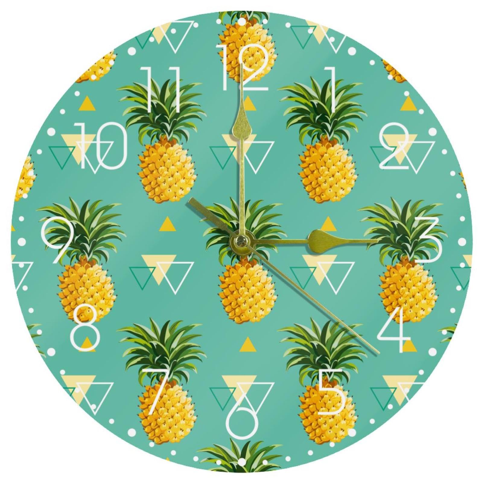 Horloge murale silencieuse sans tic-tac en acrylique pour bien dormir