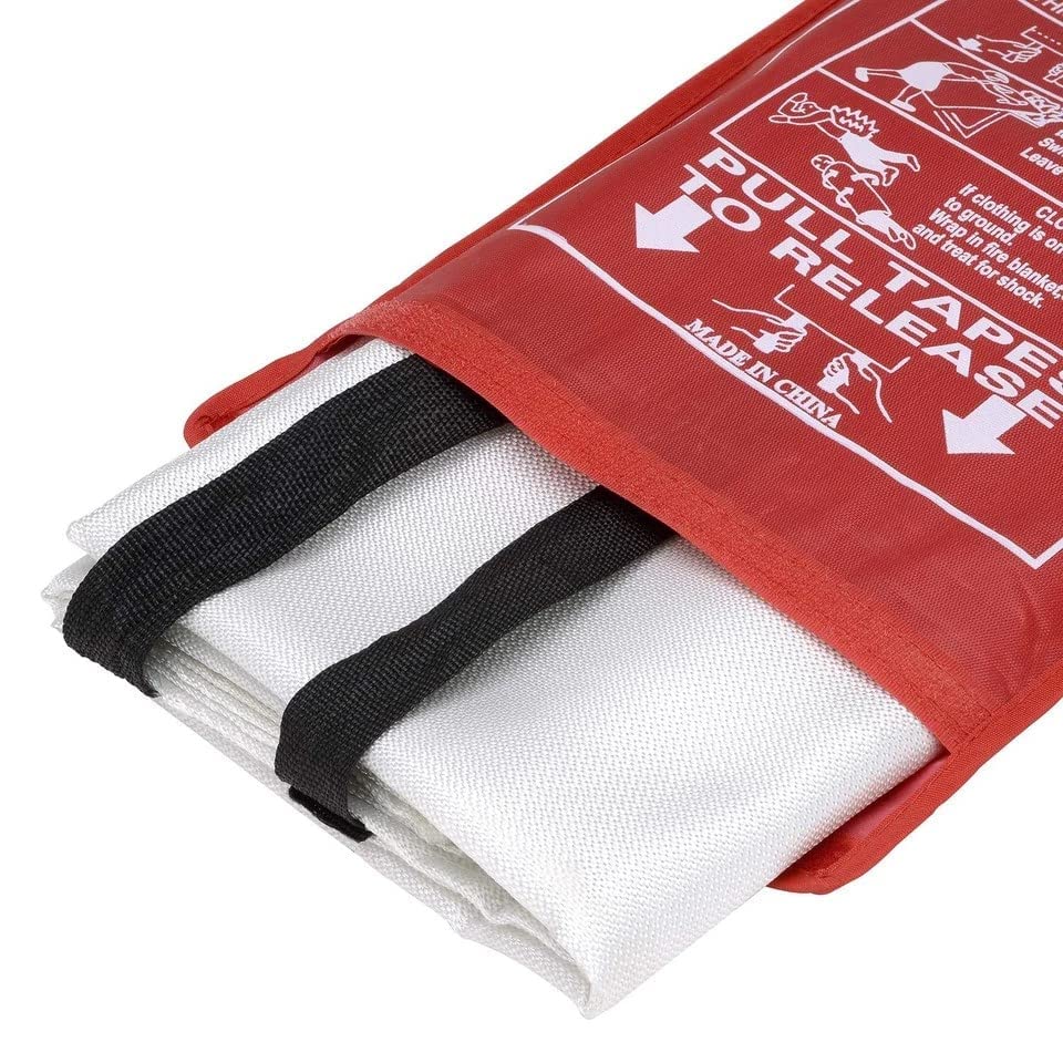 LARGE QUICK RELEASE Kitchen Caravan Waffle Blanket Fire Blanket 1m Home - View #8