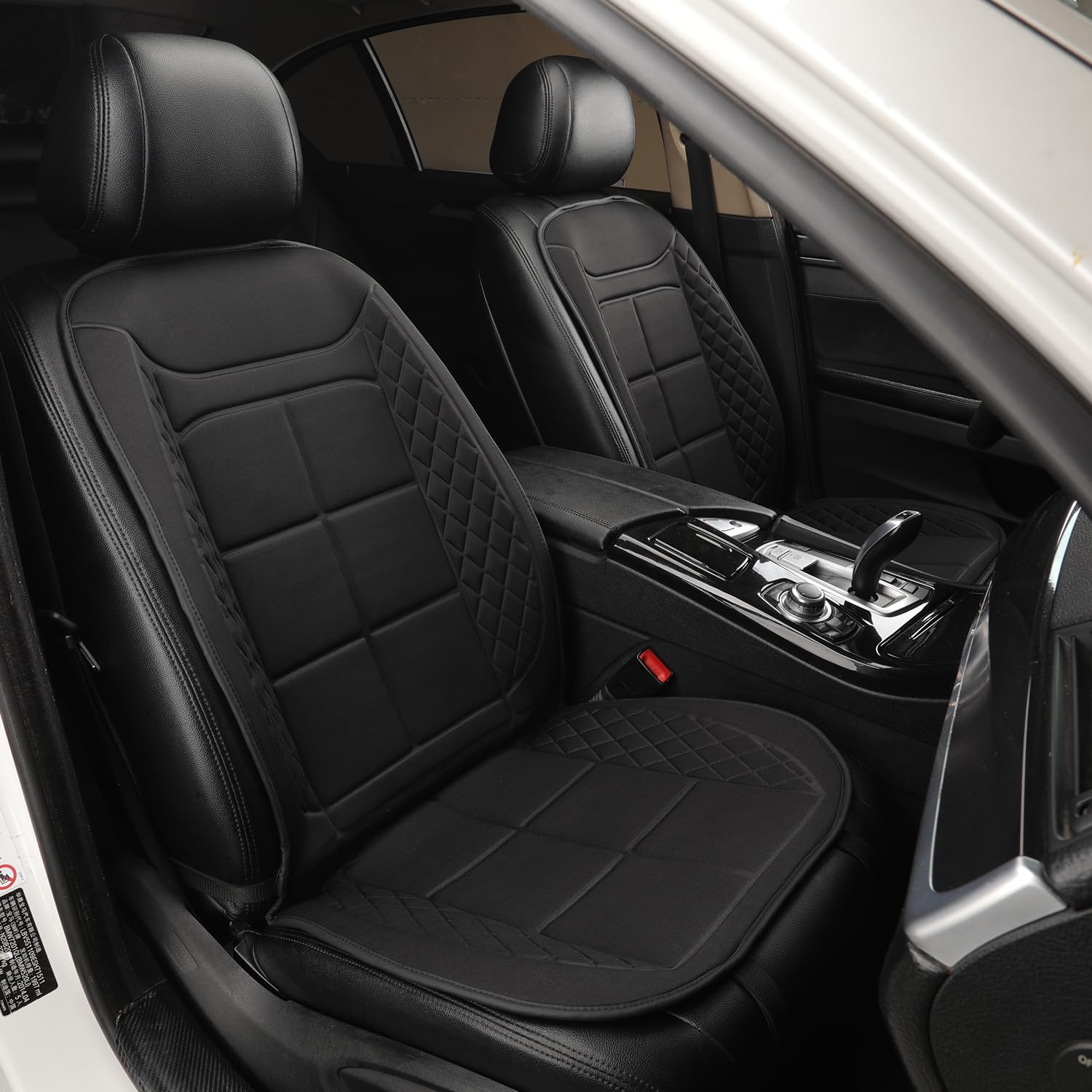 DgiqLeite Car Seat Cushions Car Seat Cover Foldable Portable Seat Cover for Back and Seat Cushions with Bottom — view 6