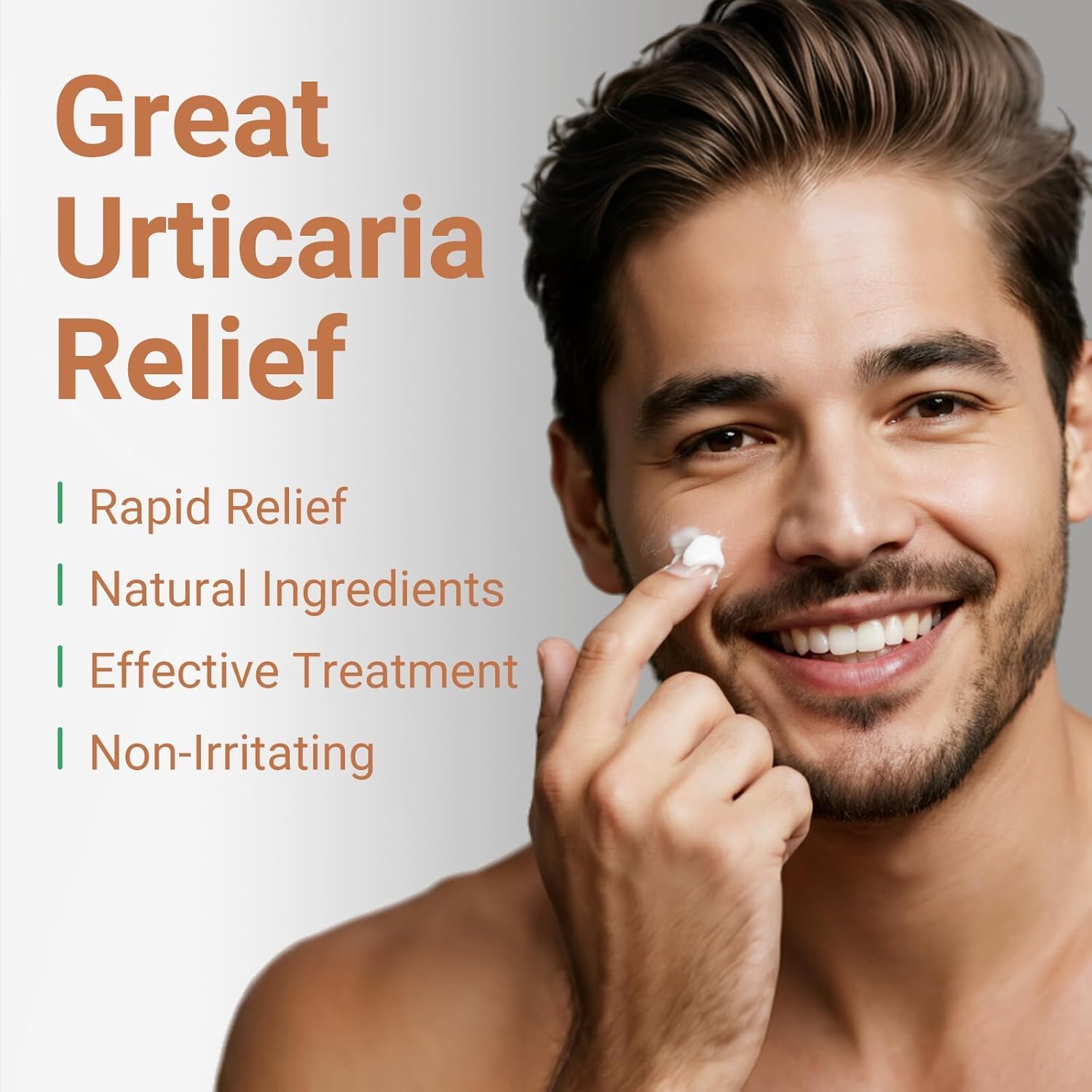 Urticaria Creme zur Linderung von Nesselsucht - Schnell wirkende Juckreizbehandlung bei Hautausschlägen, Rötungen, Pickeln & Ödemen | Fortschrittliche Formel
