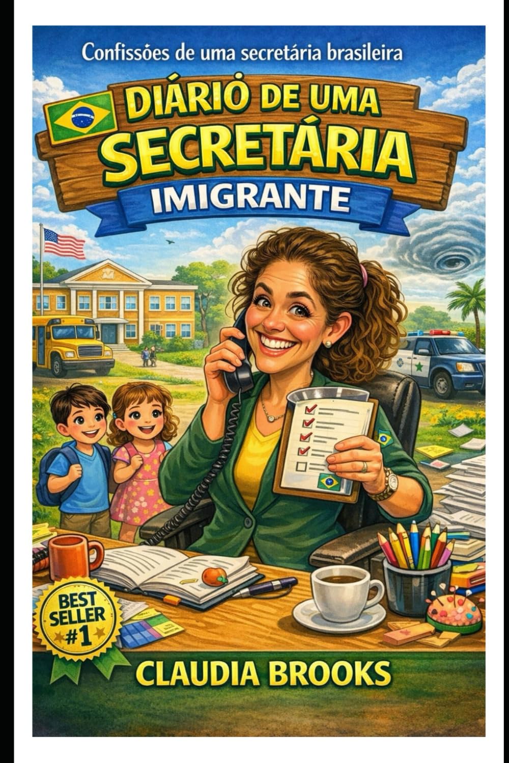 Diário de uma Secretária Imigrante: Crônicas de sobrevivência de uma brasileira perdida no sistema escolar americano