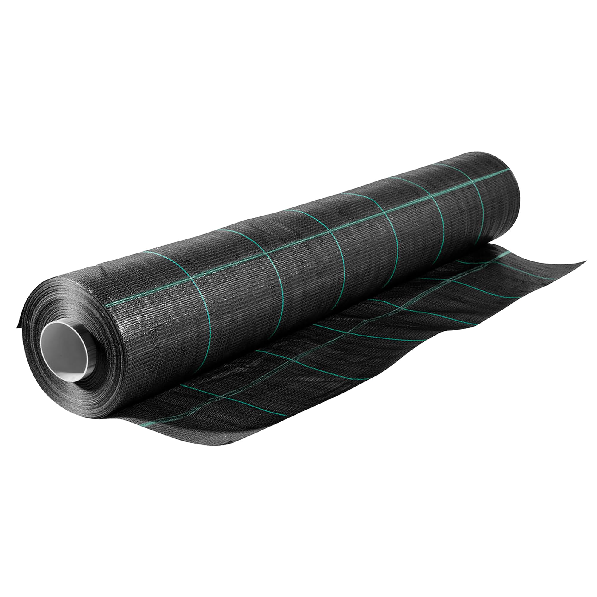 Telo Pacciamatura Antistrappo UV Resistente Permeabile Drenante Orto Giardino Serra Polipropilene Contro Le Erbacce Copertura Pacciamante Super Resistente Stop Erbe Infestanti (Standard - 1 x 20 m)