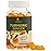 Turmeric Curcumin Supplement Gummies - 95% Curcuminoids with Turmeric & Ginger, Black Pepper for Best Absorption, Nature\'s Vegan Joint Support, Non-GMO, Gluten Free, Tasty Peach Flavor - 60 Gummies