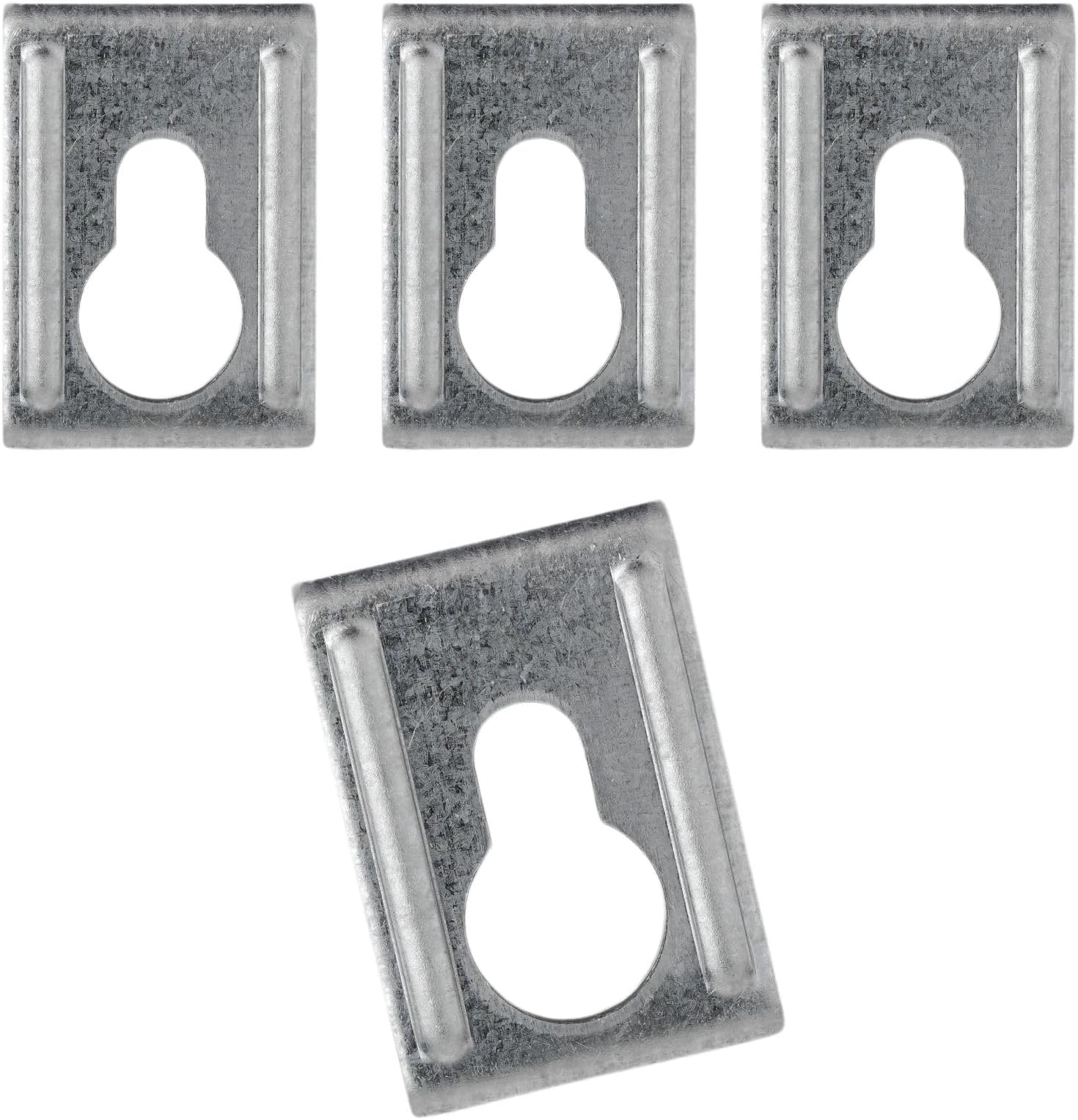 Wall Mount 103693 Suitable as Replacement Part for IKEA PAX Kallax Metod Mounting Plate Wall Mounting (Pack of 4)