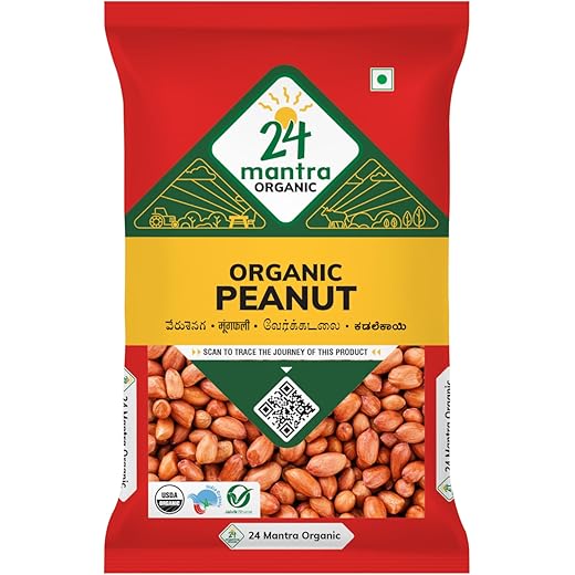24 Mantra Organic Raw Peanut 500g