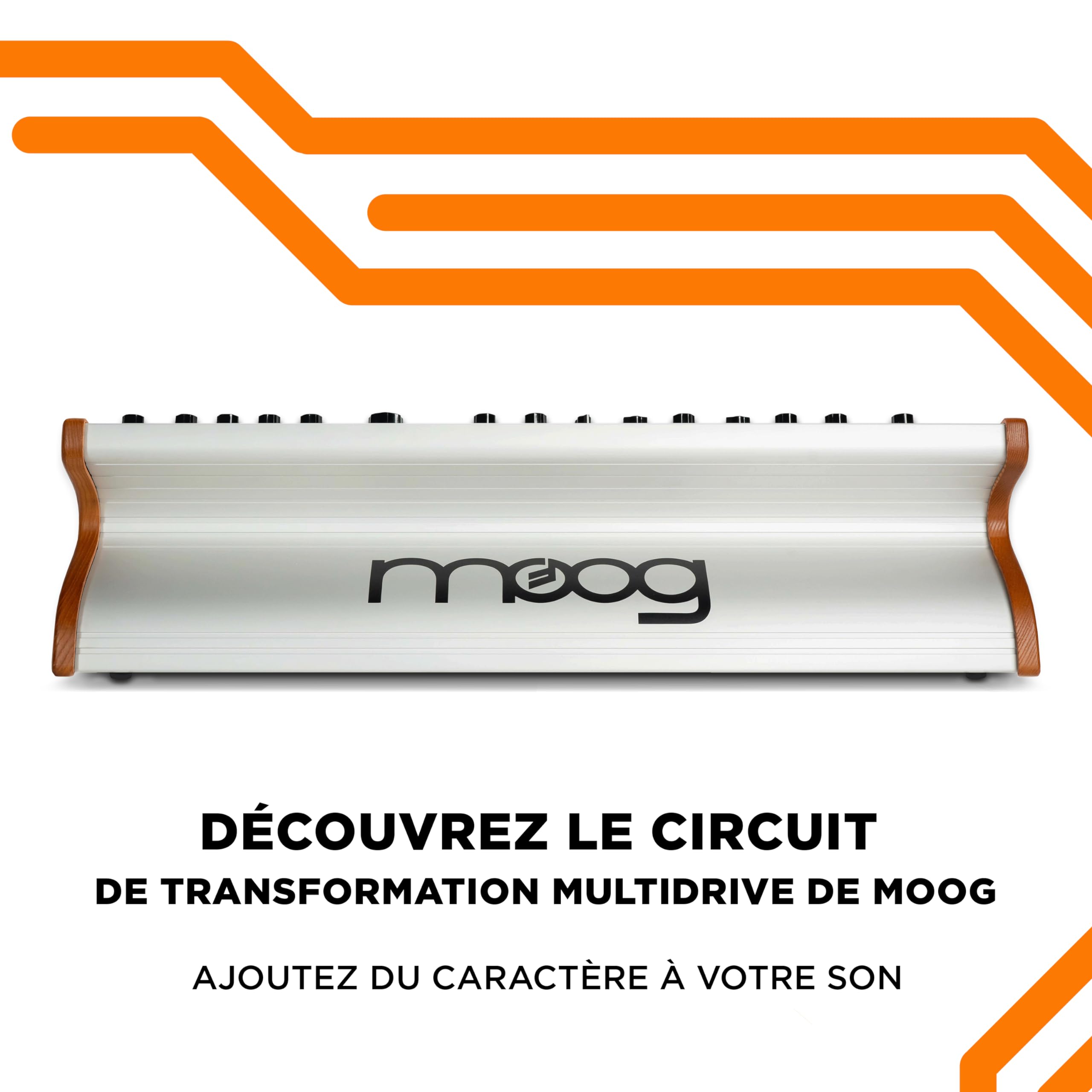 MOOG Subsequent 37 - Synthétiseur Analogique Paraphonique et Clavier MIDI 37 Touches Semi-Lestées, Amplificateur Casque, 256 Préréglages, Écran et Logiciel