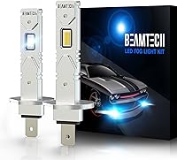 Vista 13 de BEAMTECH - Bombilla antiniebla H10, chips CSP de 6500K, 800 lúmenes, xenón blanco extremadamente brillante de 2