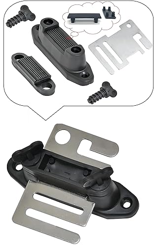 Miniatura 2 de RiteFENCE Aislador eléctrico de puerta de tensión de extremo de valla Polytape Gancho de anclajeesquinaestiramientotensor aislante con placa de