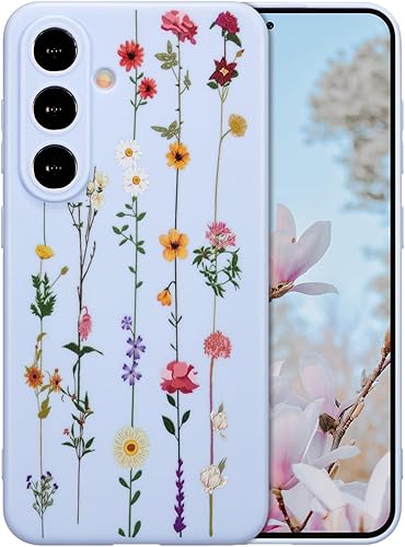 Miniatura 15 de ZTOFERA Funda Floral para Samsung Galaxy A14 5G, Funda Transparente con Lindo Patrón de Flores para Niñas y Mujeres, Protector de Silicona Flexible