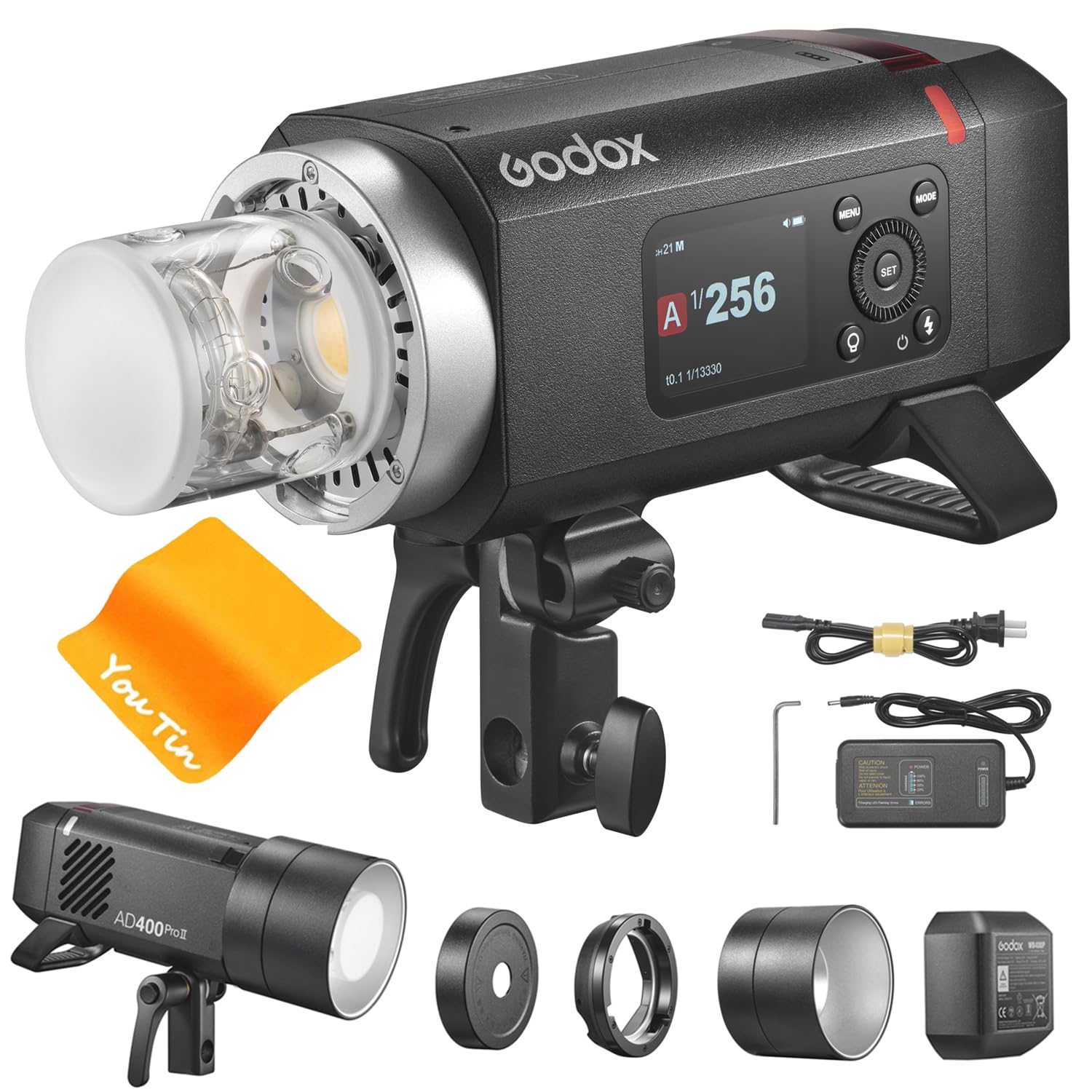 Godox AD400Pro ストロボ（美品・動作確認済み） Amazon | Godox AD400ProII AD400 PRO II 400Ws 写真用ストロボ