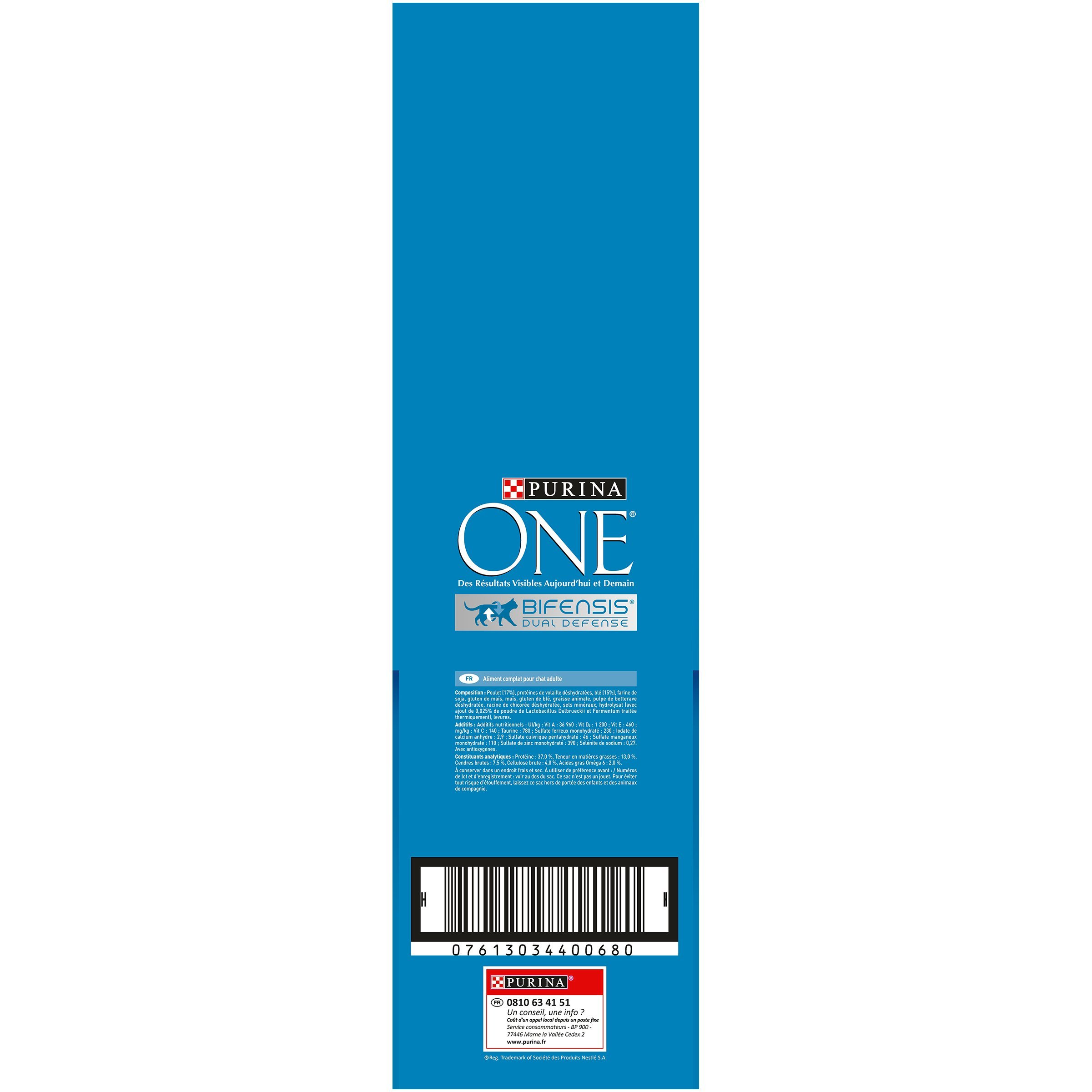 Purina One Spécial Chat Stérilisé Au Poulet Et Au Blé Croquettes pour Chat Adulte, 6kg
