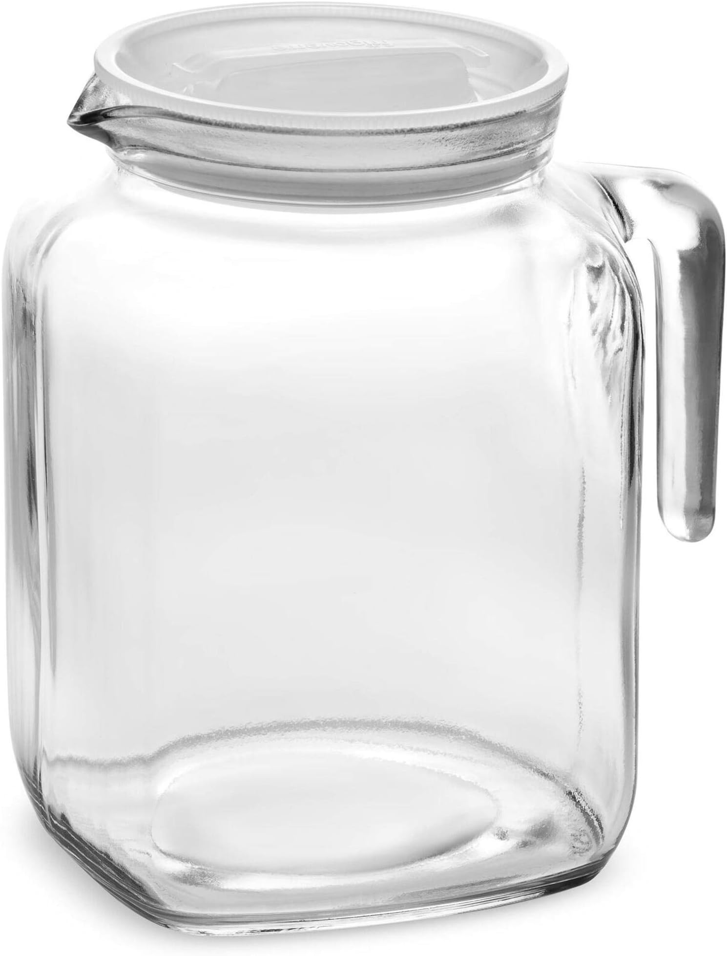 Caraffa Bistrot Rocco Bormioli Da 1 Litro - Trasparente, Design Elegante Per Acqua E Bevande - Foto 6