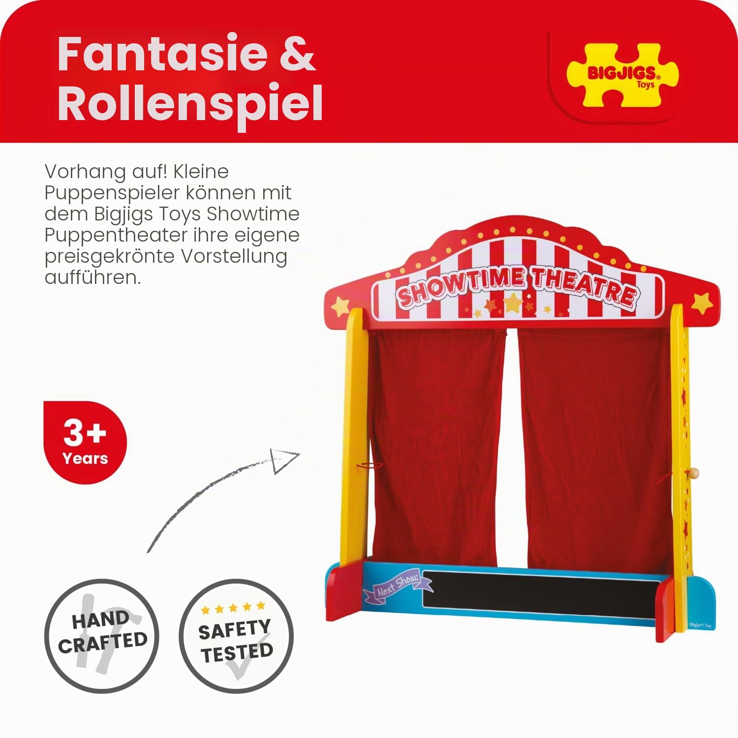 Bigjigs Toys Tischtheater