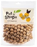 Pet 'n Shape Chik 'n Rice Balls Dog Treats - 1 Pound