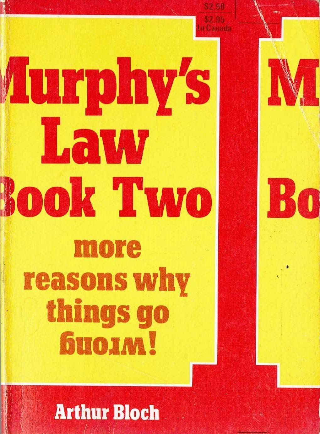 Murphy's Law Book Two: More Reasons Why Things Go Wrong! Bloch, Arthur - PT02