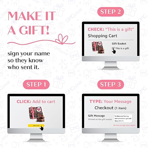 Miniatura 6 de Paquete de cuidado de cesta de regalo de abrazos, brownies de chocolate, regalo de comida para mujeres  Sin nueces sin lácteos  Enviando amor