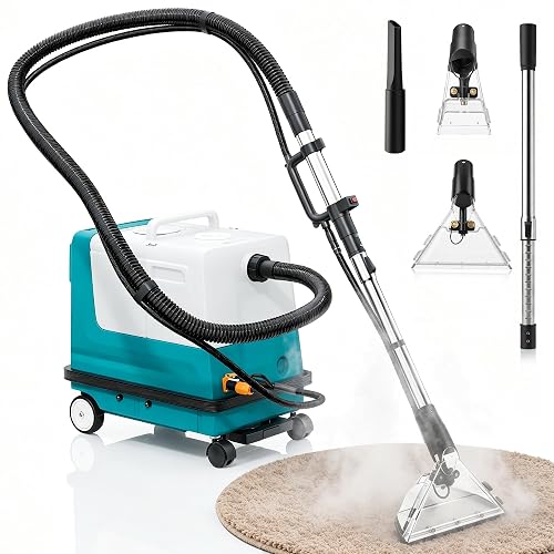 Purilitzs 2600W Commercial Carpet Extractor with Steam