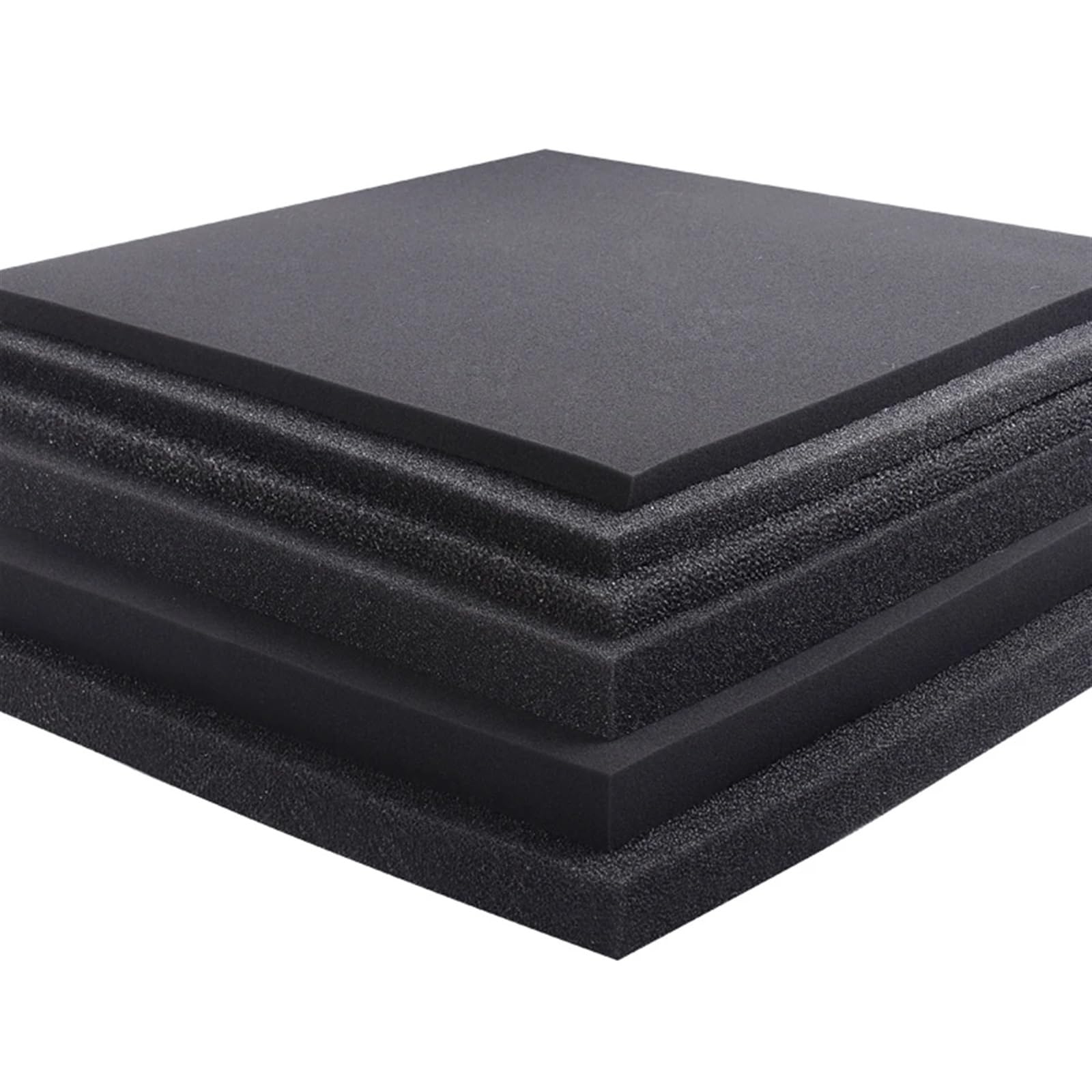 Esponja de Filtro bioquímico for Acuario, Espuma de filtración Negra, Esponja de Filtro de Uso prolongado for pecera para Filtrar Impurezas(25PPI,50x50x3cm)