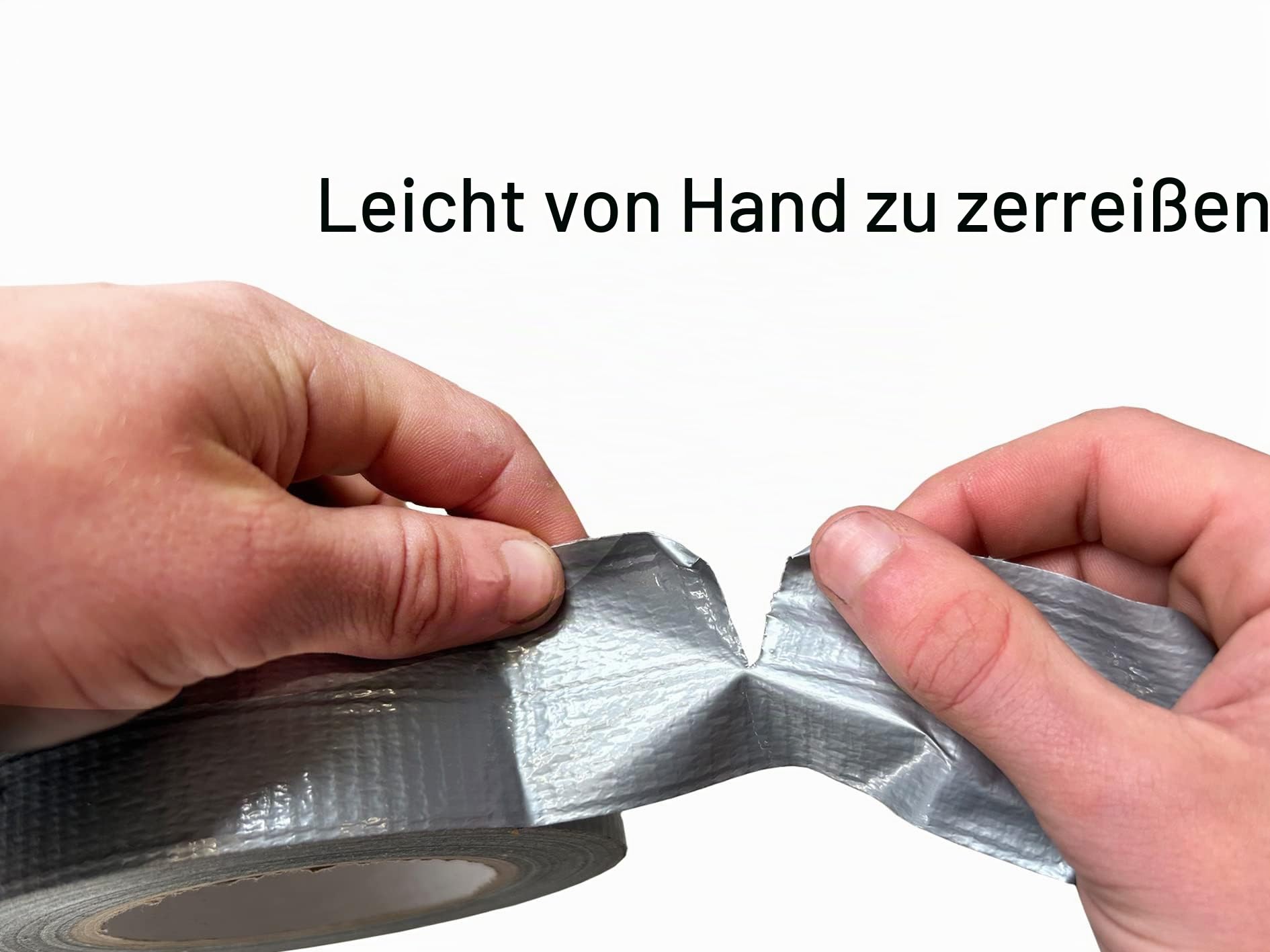 24 Rollen Reparaturklebeband (Gewebe- / Panzerklebeband), silber - 48 mm x 50 meter | Gewebeband Silber - Duct Tape - Panzerband Klebeband Grau