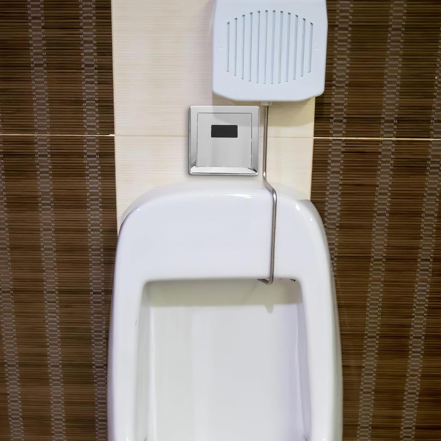 jojofuny Automatic Sensor Urinal Flush Valve Set Touchless Smart Toilet Flusher with Advanced Solenoid Valve Technology for Home and Public Restrooms Water-saving Replacement Kit