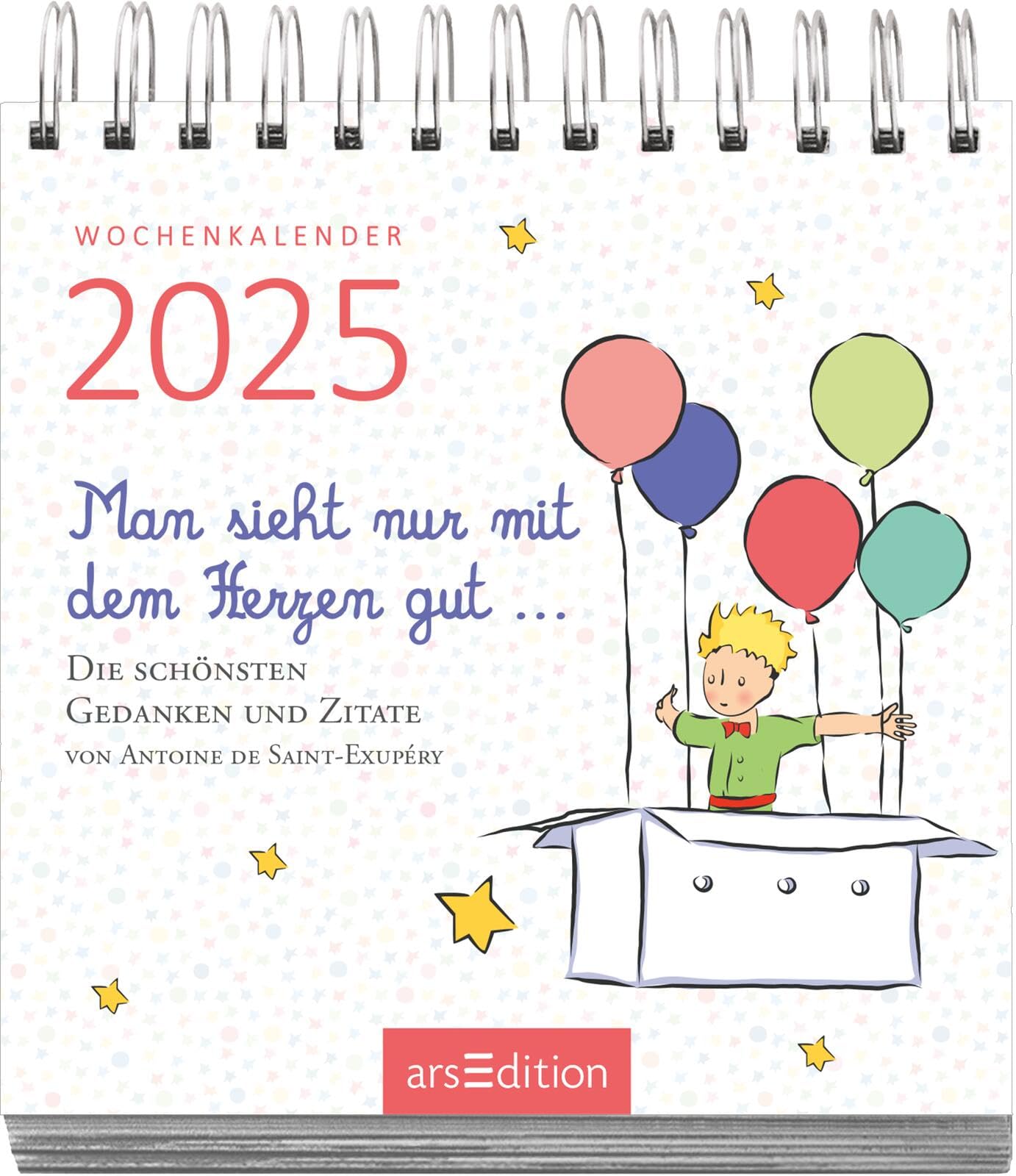 Display Mini-Wochenkalender 2025: Mit 12 x 5 Ex. | Kleine Tischkalender voller Inspirationen für jeden Tag