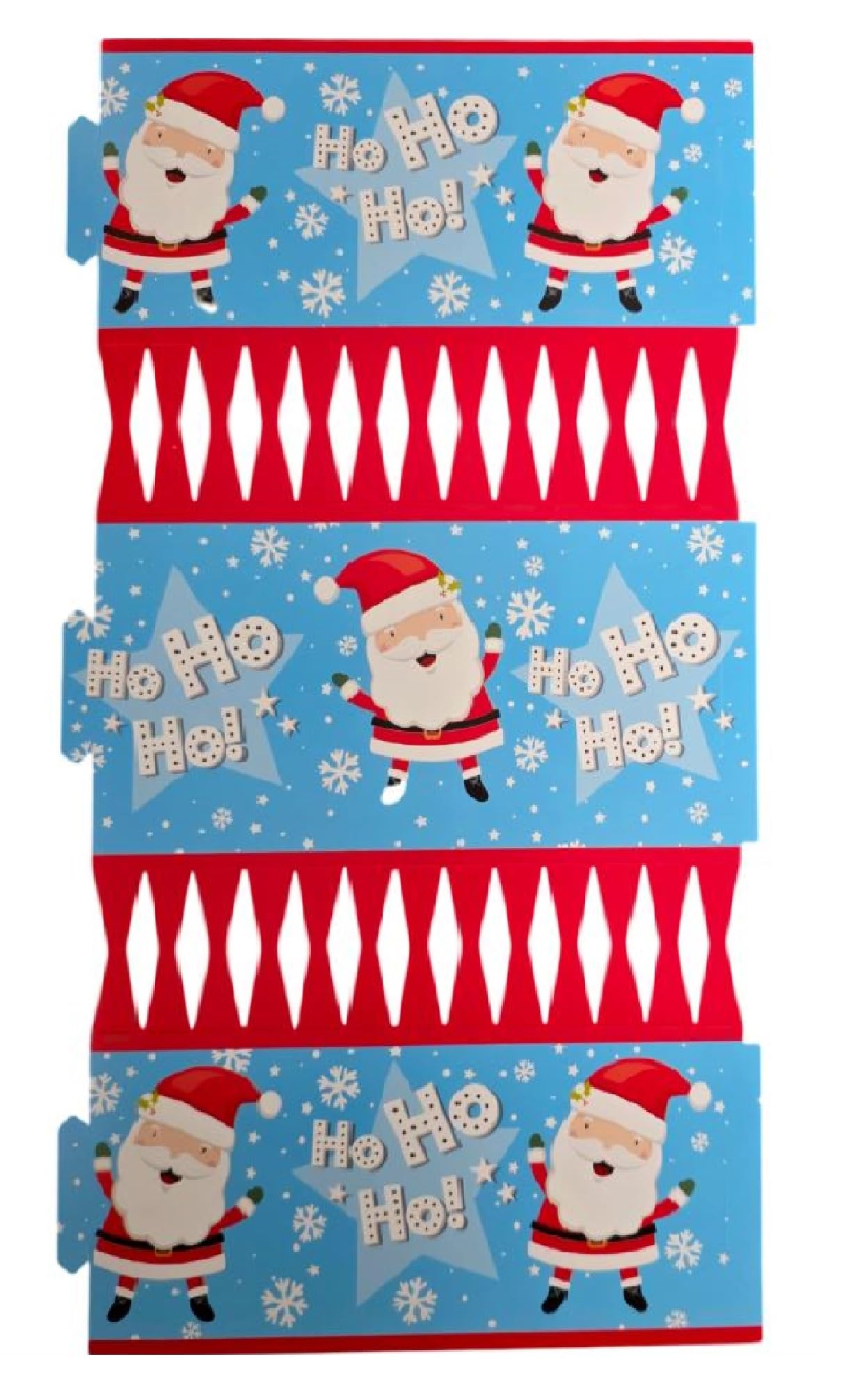 Simply Products Santa Ho-Ho-Ho 6Pc Make And Fill Your Own Christmas Party Cracker Kit - Festive Seasonal Cracker Craft Diy Kit (Santa Ho-Ho-Ho)