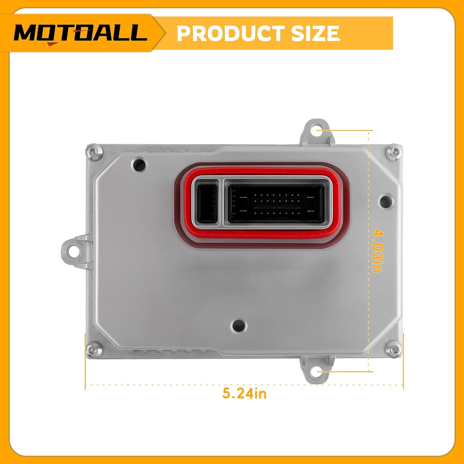 MOTOALL 1307329118 Xenon Headlight Ballast Control Module Fits for Mercedes Benz B-Class S-Class C-Class CL-Class Adaptive AFS Option 2007-2011