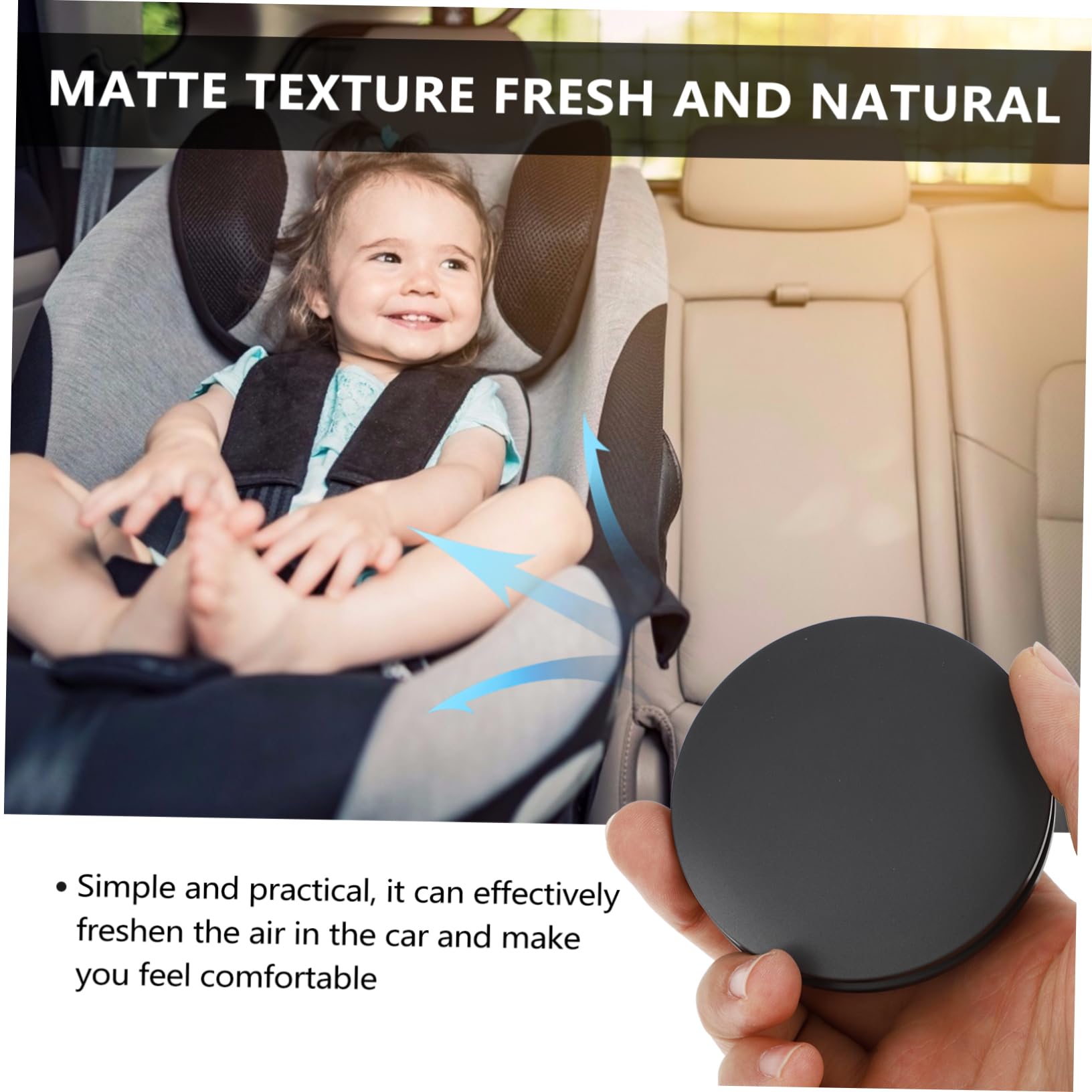 Gatuida 3sets Diffusore Per Auto Di Auto Facile Da Installare Design Semplice e Sostituibile Gadget Per Per Amici e Familiari