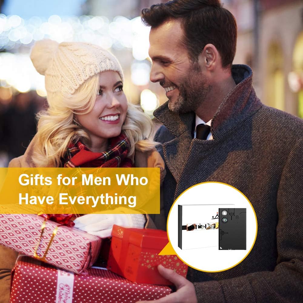 Stocking Stuffers for Men Dad Gifts, 18 In 1 Multitool Credit Card Tool Set Pocket Wallet Survival Kit, Cool Tools Gadgets Gifts for Men Dad Him Husband Women Christmas Valentines Fathers Day