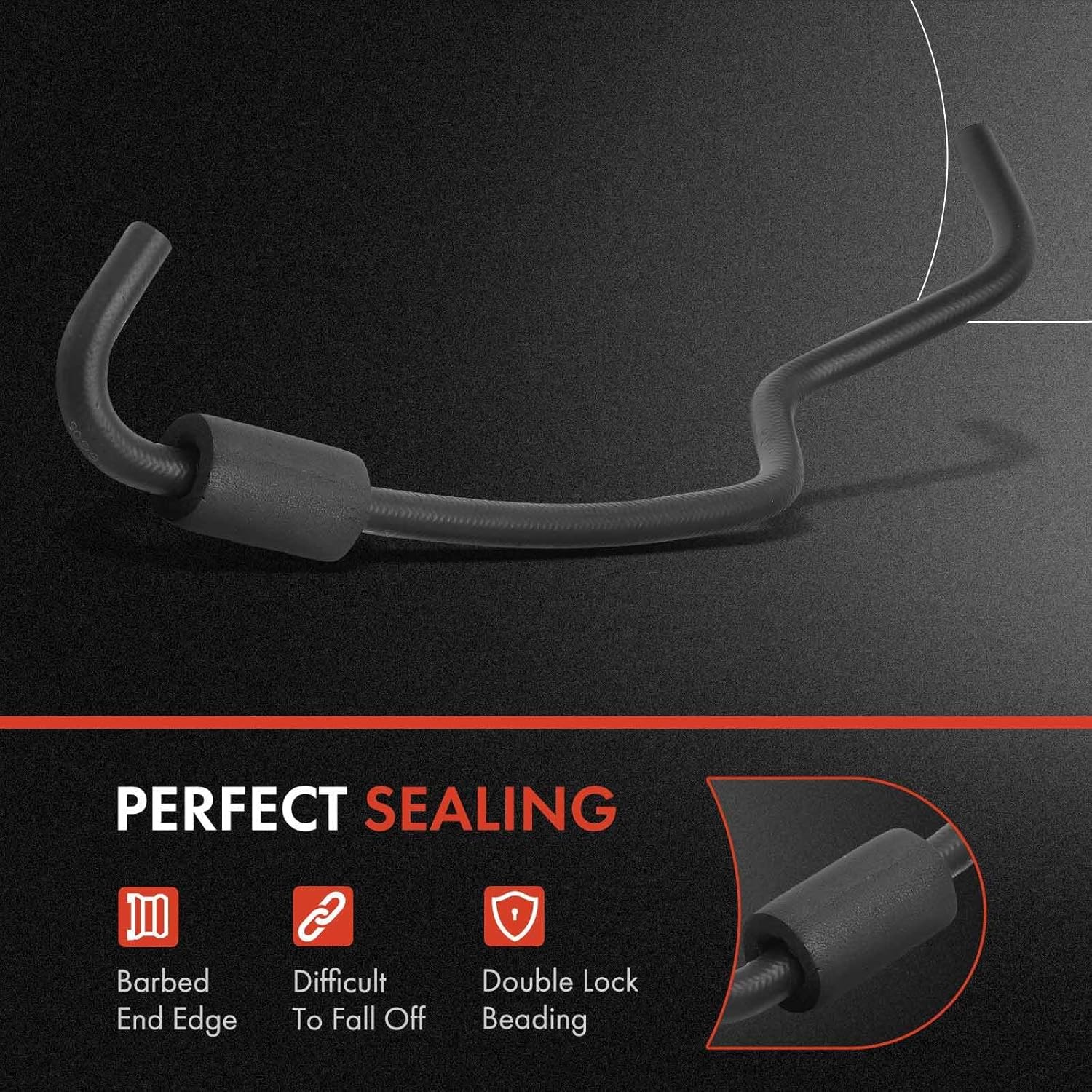 A-Premium Power Steering Return Hose Line Assembly Compatible with Suzuki SX4 2010 2011 2012 2013, L4 2.0L, Cooler To Pump