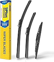 Vista 17 de Escobillas para limpiaparabrisas de repuesto para Lexus NX200t NX300 NX300h 2021, 2020, 2019, 2018, 2017, 2016 y 2015, escobillas de 26 + 16