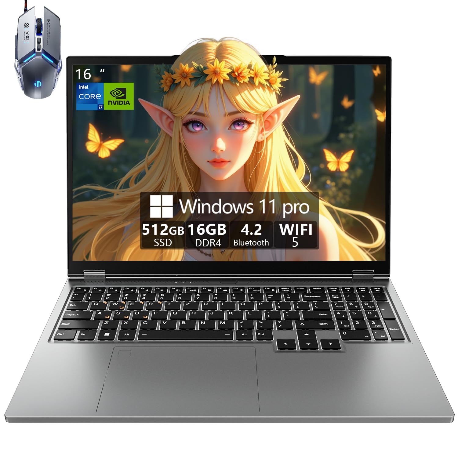 [i7-8750H/GTX1050/RAM 16GB/17.3型フルHD]マウス i7-8750H/GTX1050/RAM 16GB/17.3型フルHD]マウス
