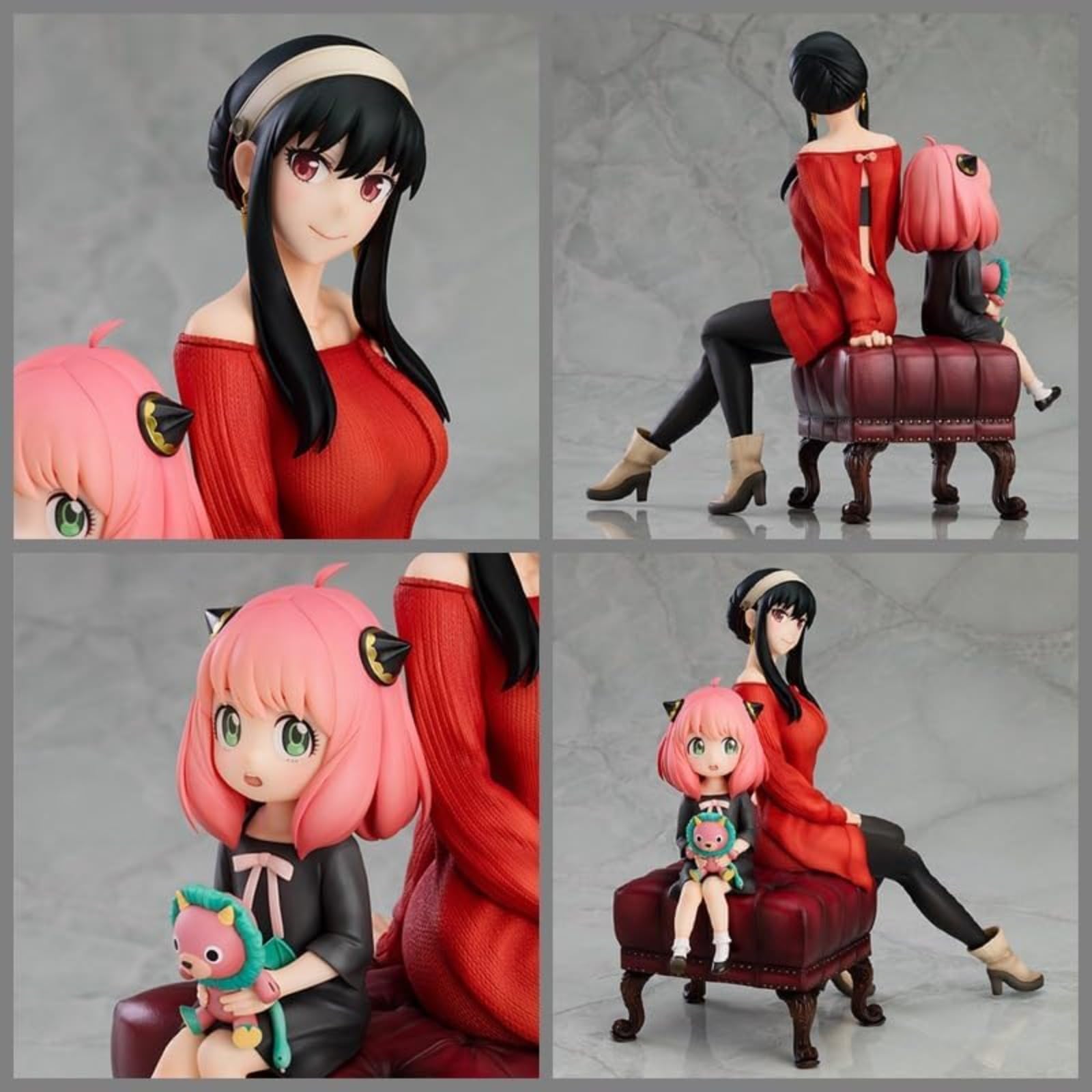 アニメキャラクター フィギュアセット 15体 新品 Amazon.co.jp: 15cm スパイ×ファミリーアニメフィギュア-ソファに座っ