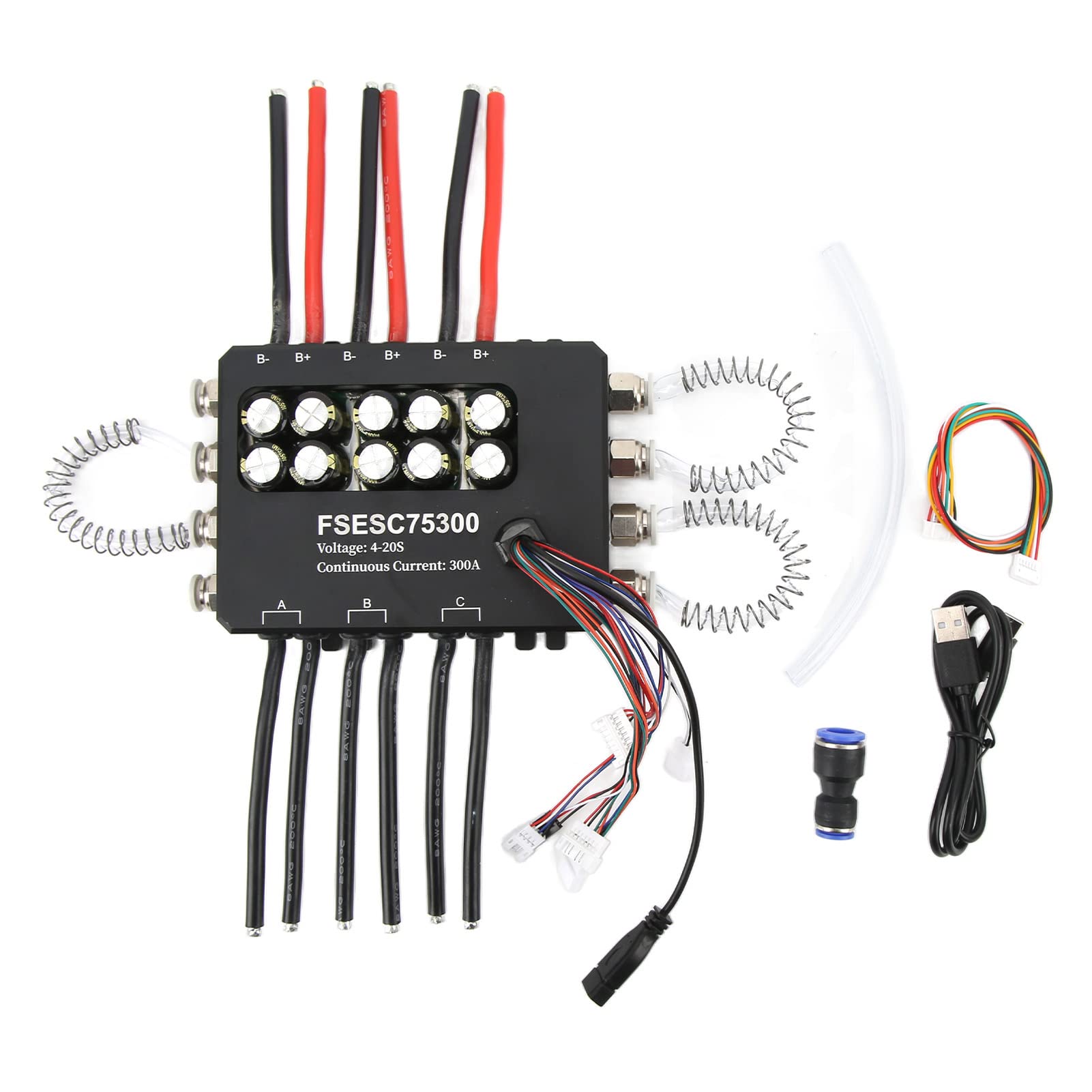 KoieamFLIPSKY ESC Speed Controller Aluminum Substrate High Performance Wide Application Circuit Heat Dissipation Robotics RC Car ESC