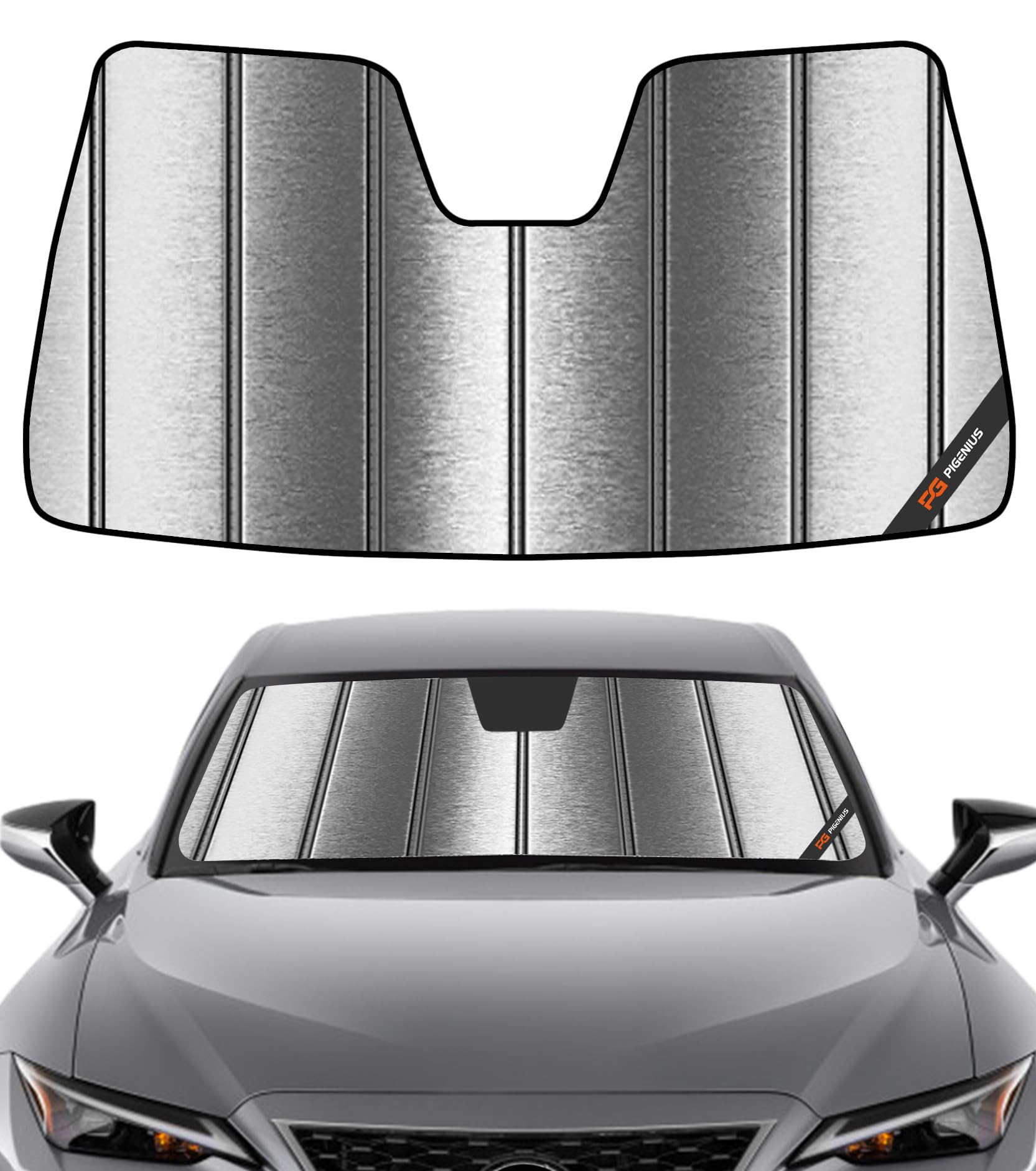Pigenius Windshield Sun Shade for Lexus IS 2021-2026