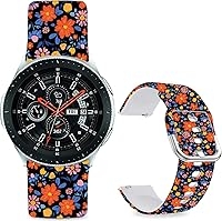 Vista 10 de Correas de reloj de dibujos animados compatibles con Samsung Galaxy Watch 1.811 in/Galaxy Watch 3 1.772 in/Samsung Gear S3 Frontier/Classic Strap