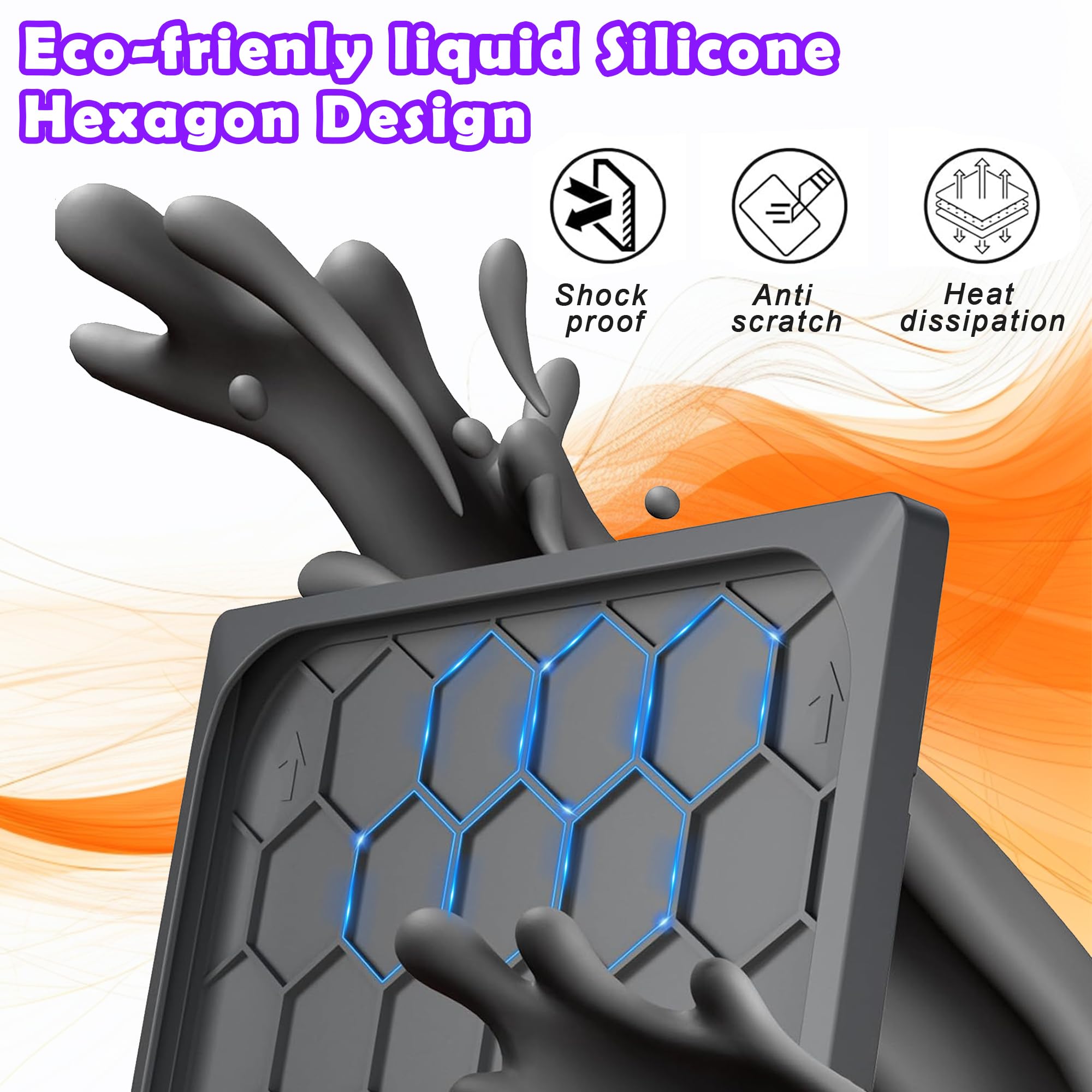 Funda de silicona para Starlink Standard Gen 3, impermeable y antigolpes, protección contra granizo, arena y piedras, para exteriores, techo y autocaravana