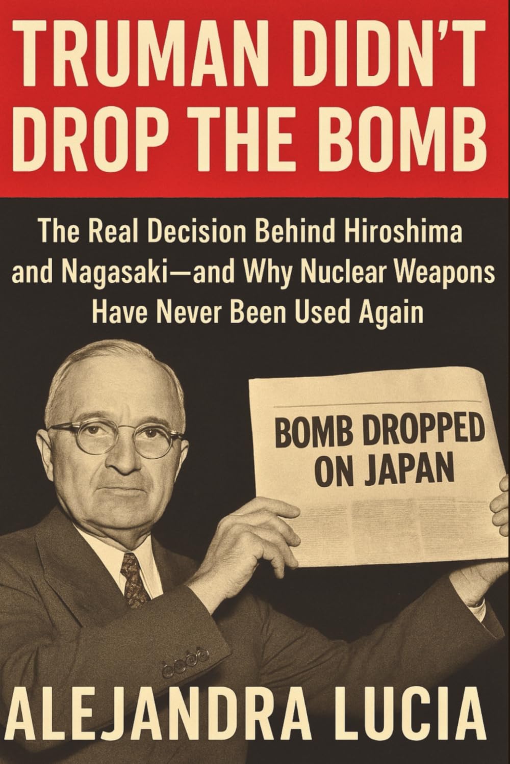 TRUMAN DIDN'T DROP THE BOMB: The Real Decision Behind Hiroshima and Nagasaki—and Why Nuclear Weapons Have Never Been Used Again