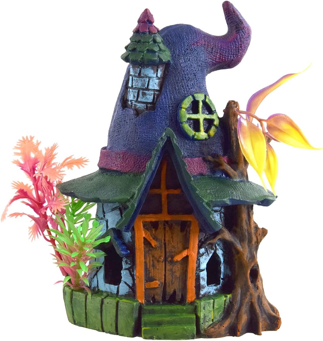 Underwater Treasures Glowing Wizard House