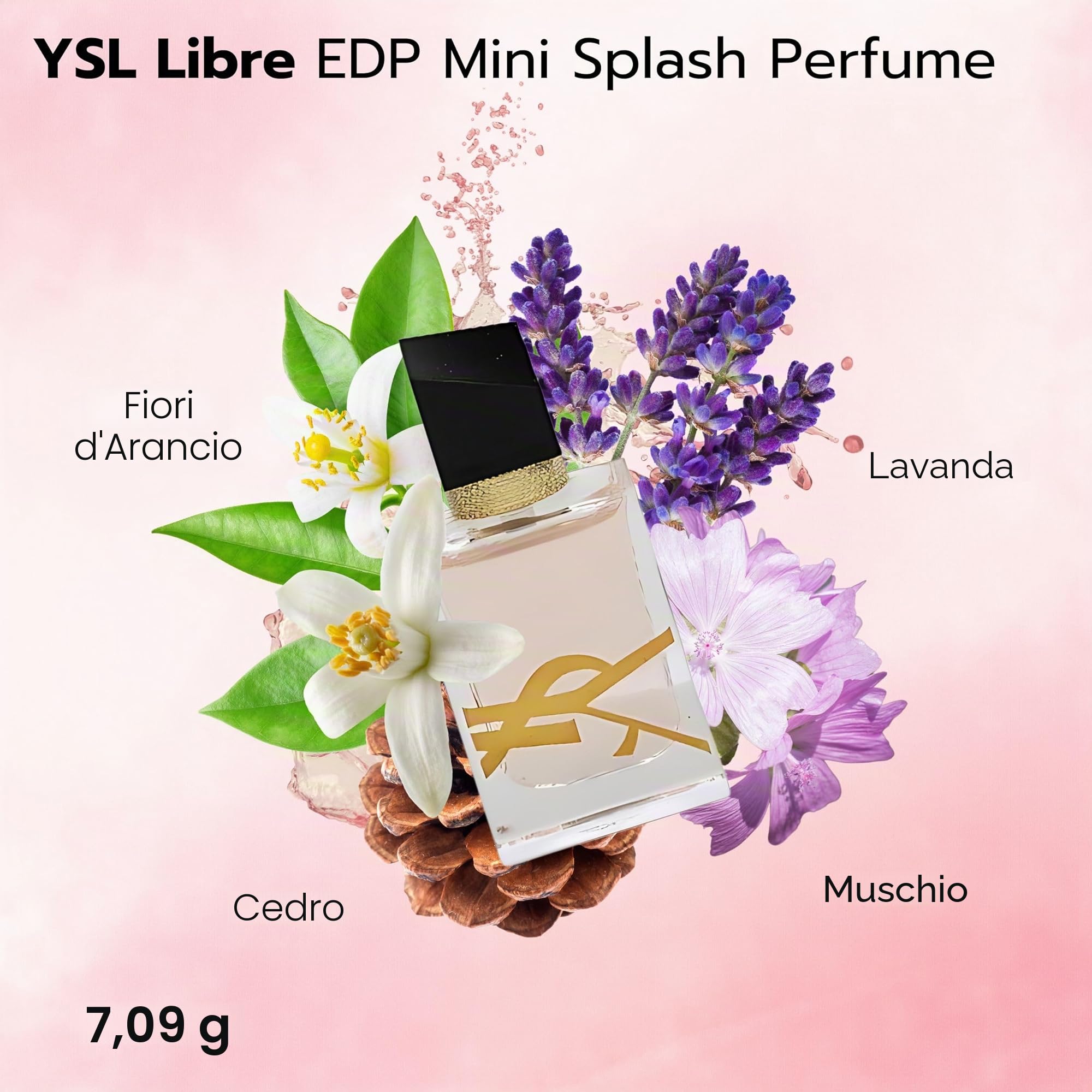 Yves Saint Laurent Miniature Gift Set 7.5ml Libre EDT + 7.5ml Libre EDP + 7.5ml Mon Paris EDP + 7.5ml Black Opium EDP