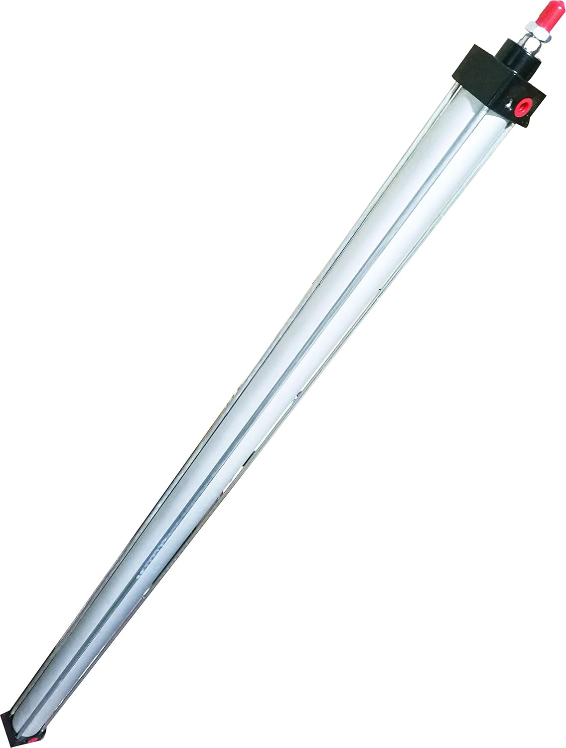 INTBUYING SC 40x1000 Pneumatic Air Cylinder Double Acting Aluminum Alloy Magnetic Rod Bore 1.5" Stroke 40"