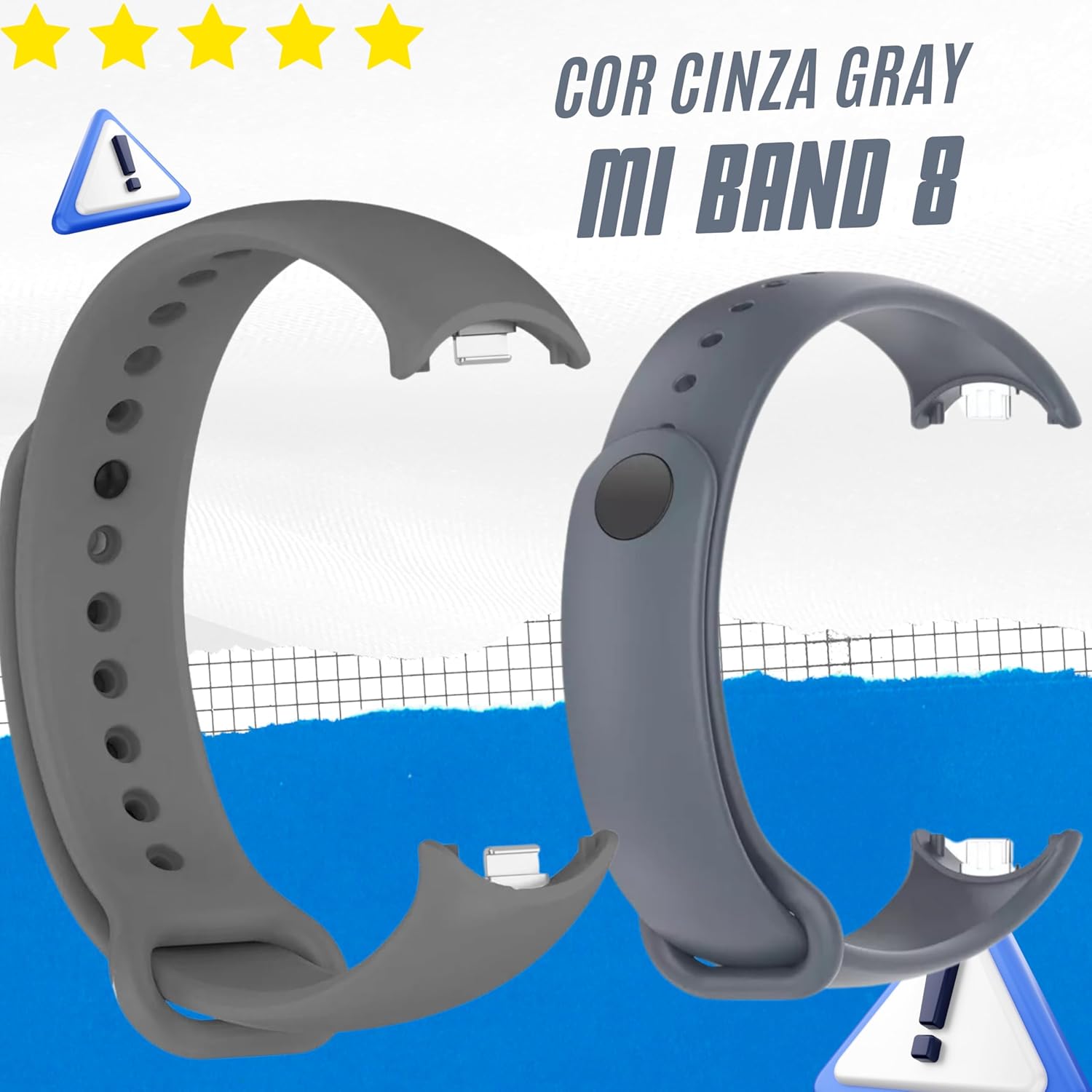 Pulseiras MI Band 8: Review após 7 dias de uso e conforto ajustável