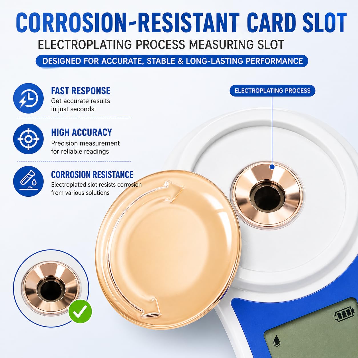 Refractómetro Brix de bolsillo de mano, compensación automática de temperatura con LCD, medidor digital de azúcar recargable para contenido de azúcar líquido, rango de 0-55%, precisión de ±