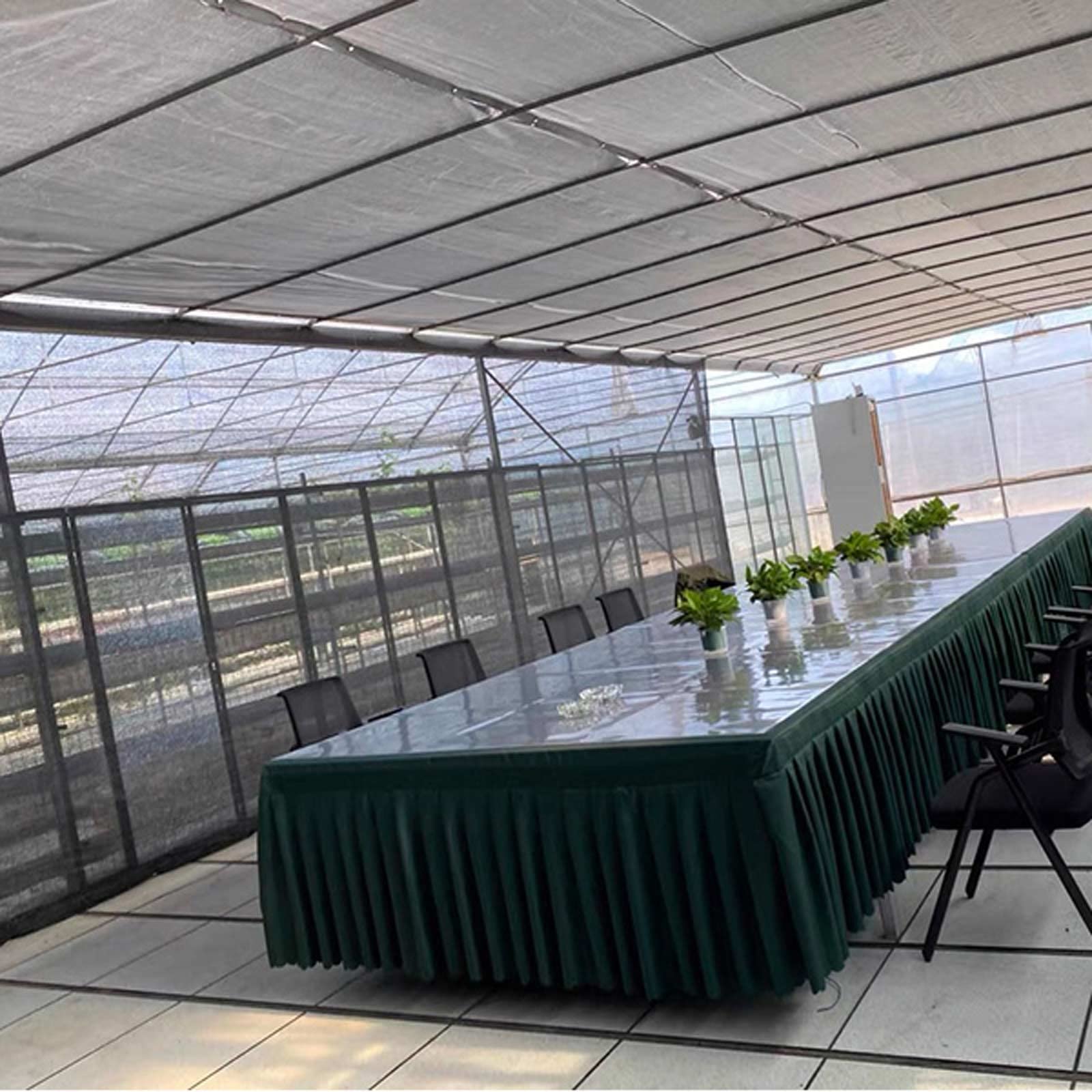 99% aluminiowy, zacieniony materiał do samochodów, psów i roślin, srebrny, 3 x 9 m, z przelotkami, osłona do ogrodu, na patio, szklarnię, zadaszenie, pergolę i budy